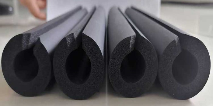 預(yù)切橡塑保溫管是一種什么樣的管材？（中亞保溫）